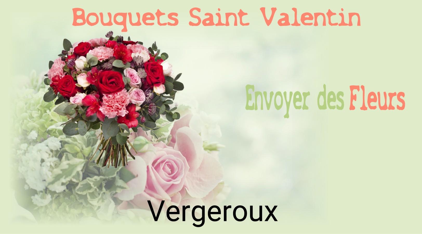 Roses de Saint-Valentin livrées à Vergeroux